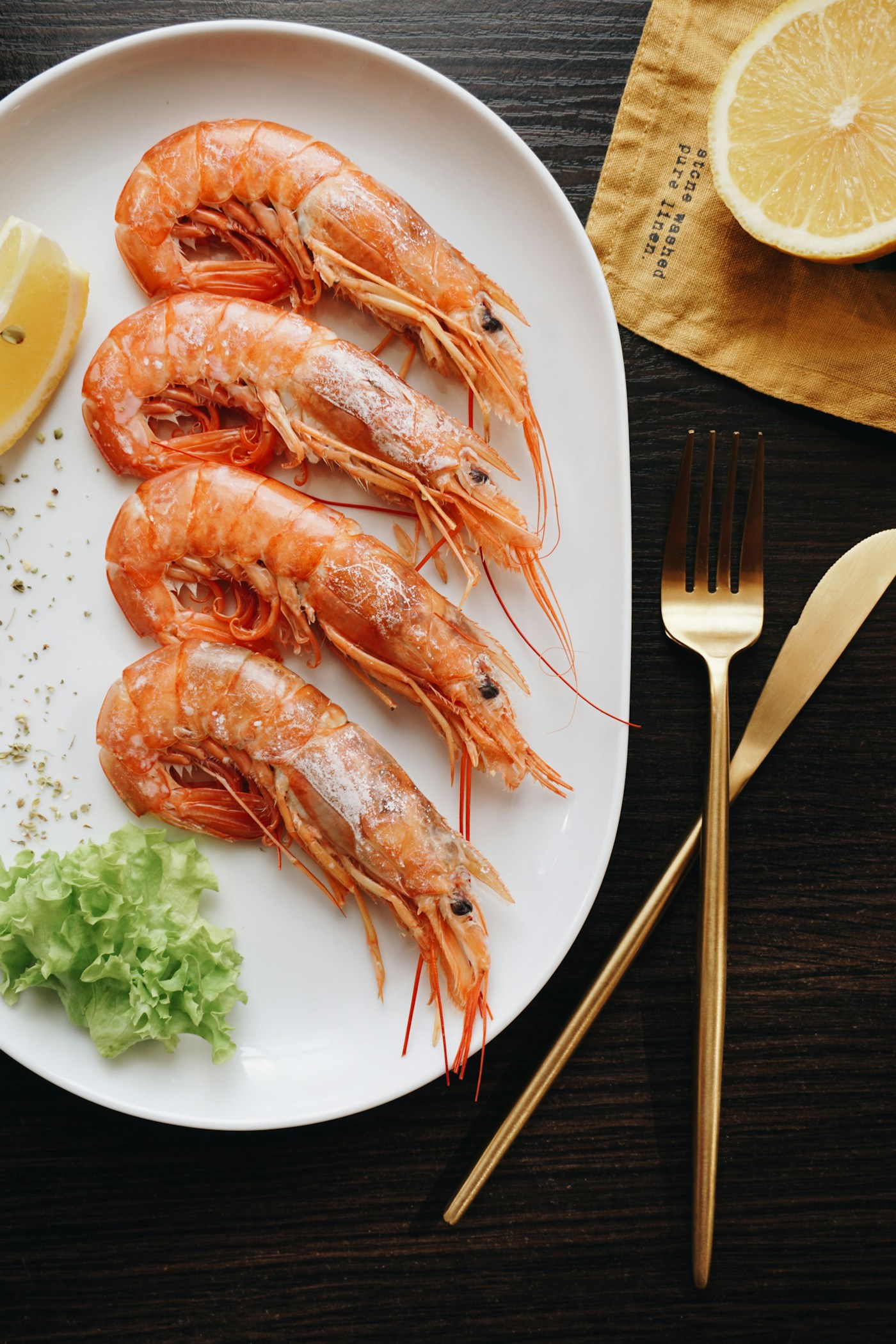 Gamberi e limone, ispirazione alla cucina mediterranea